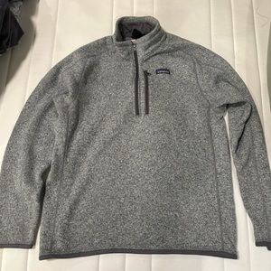 Men’s Patagonia 1/4 Zip Pullover- Gray